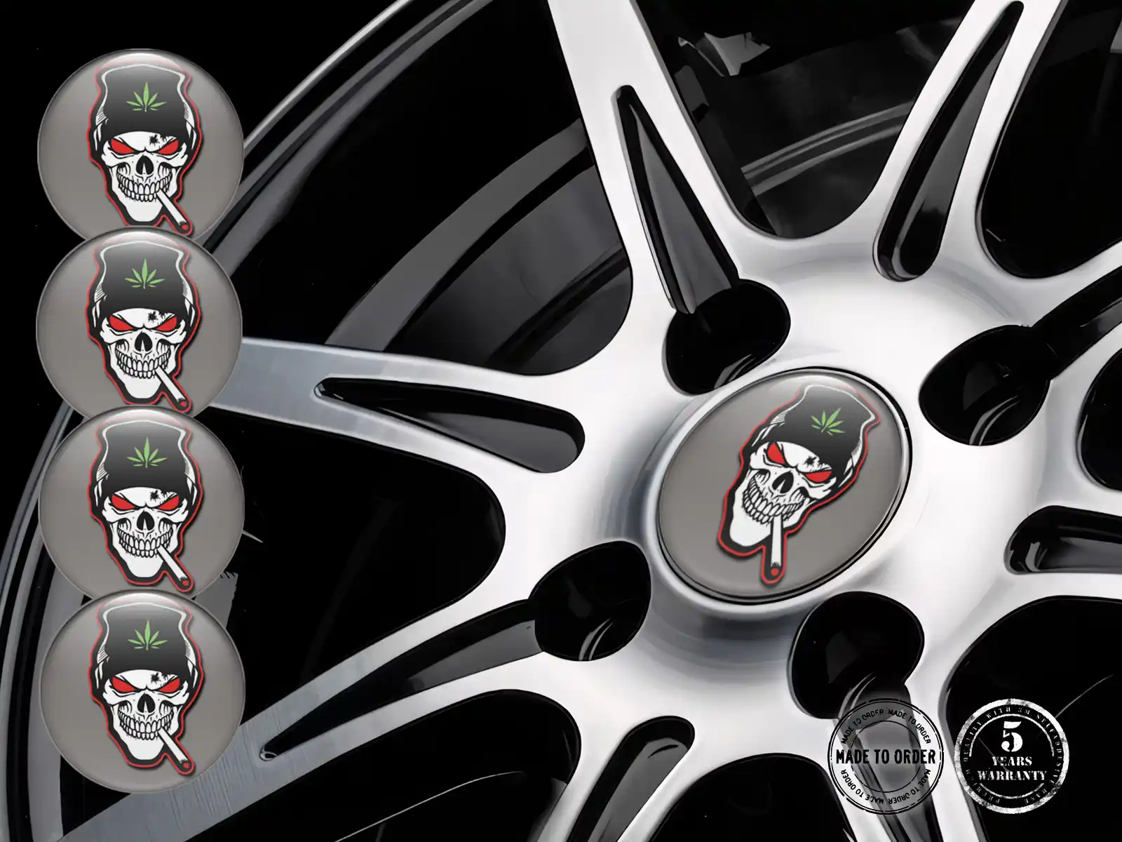 Rim Stickers Precision Interstellar Wave